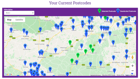 Your Current Postcodes